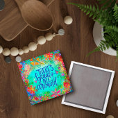 Hübsche Blumen-Spaß-Schönheit Alles rund um Inspir Magnet