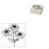 Hübsche Blumen Stempel (Stempel)