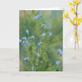 Hübsche Blumen Wildblume Art Note Card Karte (Gelbe Blume)