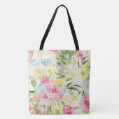 Hübsche Blumenbeutel Tasche (Vorderseite)