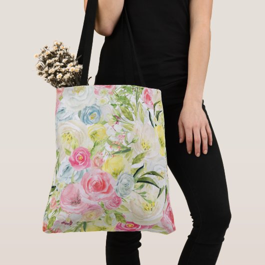 Hübsche Blumenbeutel Tasche (Von Nahem)