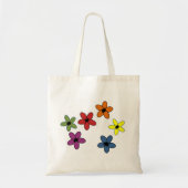 Hübsche Blumenblatt-Tasche Tragetasche (Vorne)