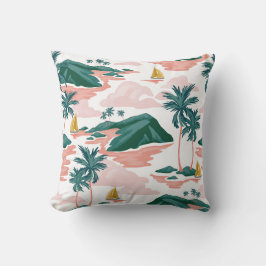 Hübsche Blumendekoration auffallend Kissen