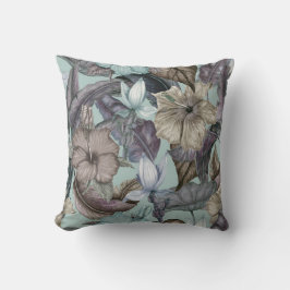 Hübsche Blumendekoration auffallend Kissen