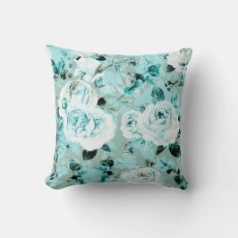 Hübsche Blumendekoration auffallend Kissen