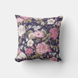 Hübsche Blumendekoration auffallend Kissen