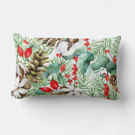 Hübsche Blumendekoration auffallend Lendenkissen