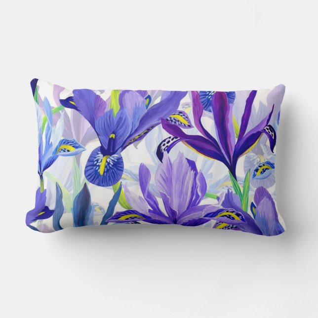 Hübsche Blumendekoration auffallend Lendenkissen (Vorderseite)