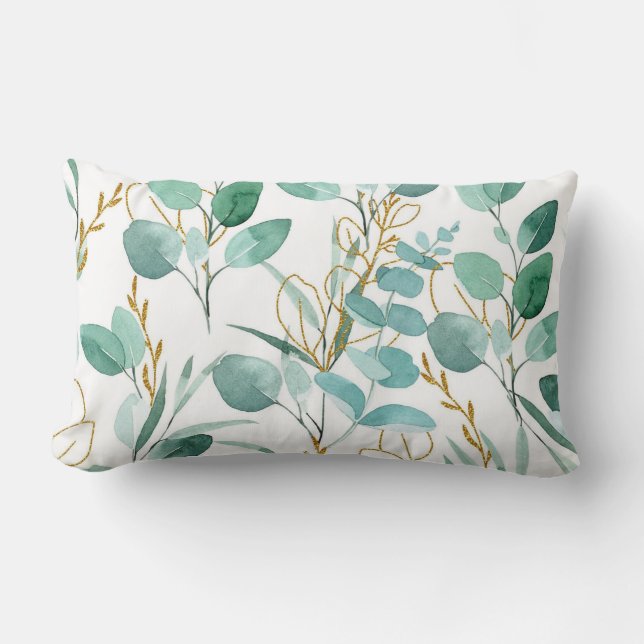 Hübsche Blumendekoration auffallend Lendenkissen (Vorderseite)