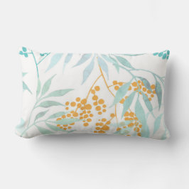 Hübsche Blumendekoration auffallend Lendenkissen