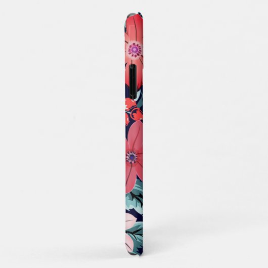 Hübsche Blumengarten Garten Rosa Blume mädchenhaft Case-Mate iPhone Hülle (Hinten/Rechts)