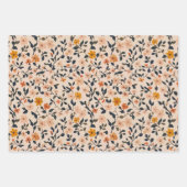 Hübsche Blumengärten Geschenkpapier Set (Vorderseite 2)