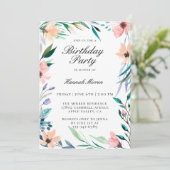 Hübsche Blumengeburt (Stehend Vorderseite)