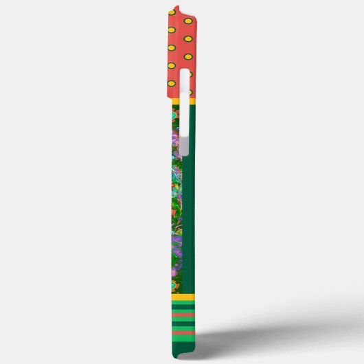 Hübsche Blumengravitation Custom Case-Mate iPhone Hülle (Rückseite / Links)