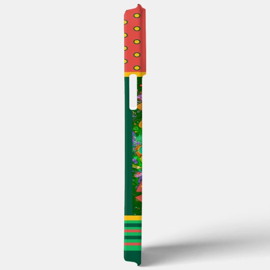 Hübsche Blumengravitation Custom Case-Mate iPhone Hülle (Rückseite / Rechts)