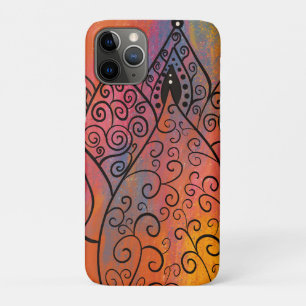 Hübsche Blumenkunst Case-Mate iPhone Hülle