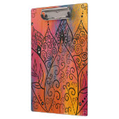 Hübsche Blumenkunst Klemmbrett (Links)