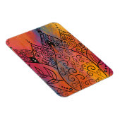 Hübsche Blumenkunst Magnet (Rechte Seite)