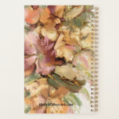 Hübsche Blumenkunst von Holly wellner Planer (Rückseite)