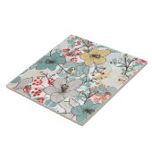 hübsche Blumenmuster Dekoration Keramik Fliesen (Seite)