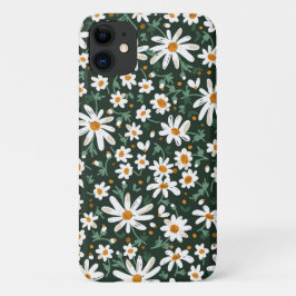 Hübsche Blumenmuster Gänse, Wildblumen Case-Mate iPhone Hülle