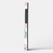 Hübsche Blumenpastete Wasserfarben Streifen Schmet Case-Mate iPhone Hülle (Rückseite / Links)