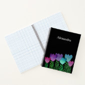 Hübsche Blumenpraxis Notizblock (Innenseite)