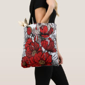 Hübsche Blumentoilette Tasche (Von Nahem)