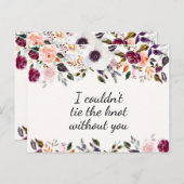 Hübsche Blumenüberdachungskarte Postkarte (Vorne/Hinten)