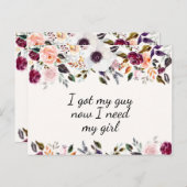 Hübsche Blumenüberdachungskarte Postkarte (Vorne/Hinten)