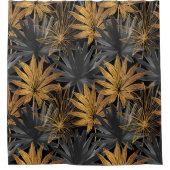 Hübsche Blütenblüte dekorativ, auffallend Duschvorhang (Vorderseite)