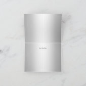 Hübsche Bogen-u. Kreuz-Taufe danken Ihnen zu Dankeskarte (Innenseite)