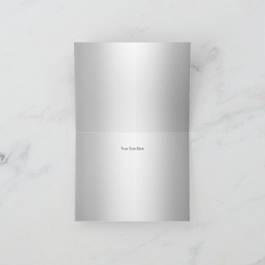 Hübsche Bogen-u. Kreuz-Taufe danken Ihnen zu Dankeskarte (Innenseite)