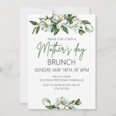 Hübsche Bohemische Blumenmütter Einladung (Vorderseite)