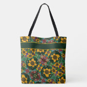 Hübsche Boho Floral Daisy Custom Inspirivity Tasch Tasche (Rückseite)