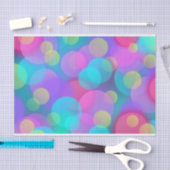 Hübsche Bokeh-Schaltkreise Seidenpapier (Handwerk)