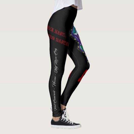 Hübsche böse Damen-Leggings Leggings (Rechts)