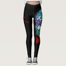 Hübsche böse Damen-Leggings Leggings