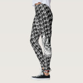 Hübsche böse Damen - Schädel SR19 u. Broncs Leggings (Links)