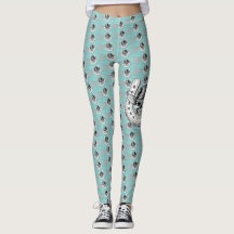 Hübsche böse Damen - Schädel u. Broncs