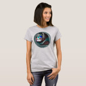 Hübsche böse Sirene - Ernte-Spitze T-Shirt (Vorne ganz)