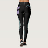 Hübsche böse "Sirene " Leggings (Rückseite)