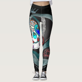 Hübsche böse "Sirene " Leggings