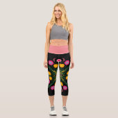 Hübsche botanische Leggings (Vorderseite)