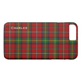 Hübsche Boyd Tartan karierte iPhone 7 Plusfall Case-Mate iPhone Hülle (Rückseite (Horizontal))