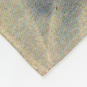 hübsche Braut der 40er Jahre Fleecedecke (Ecke)