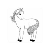 Hübsche Briefmarke Gummistempel (Prägung)