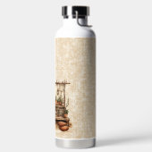 HÜBSCHE BROWTAN EARTH TONED BOHO EINSTELLUNG TRINKFLASCHE (links)