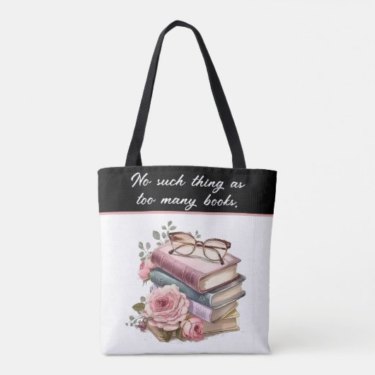 Hübsche Bücher Tasche (Rückseite)