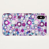 Hübsche bunte Blumen Sonnen Muster Case-Mate iPhone Hülle (Rückseite (Horizontal))